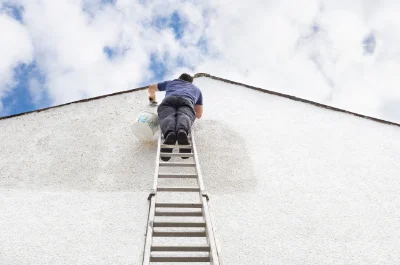 Peinture extérieure au Planquay — façades et ravalement